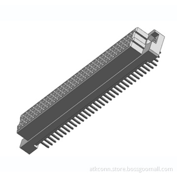 128 Positions 4 Row Type C Eurocard Connectors per DIN 41612 and IEC 60603-2
